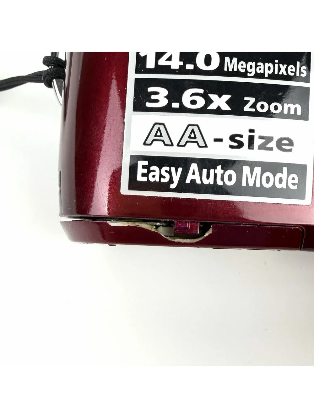 Nikon Coolpix L24 14.0MP Red Digital Camera Read Desc Parts/Repair